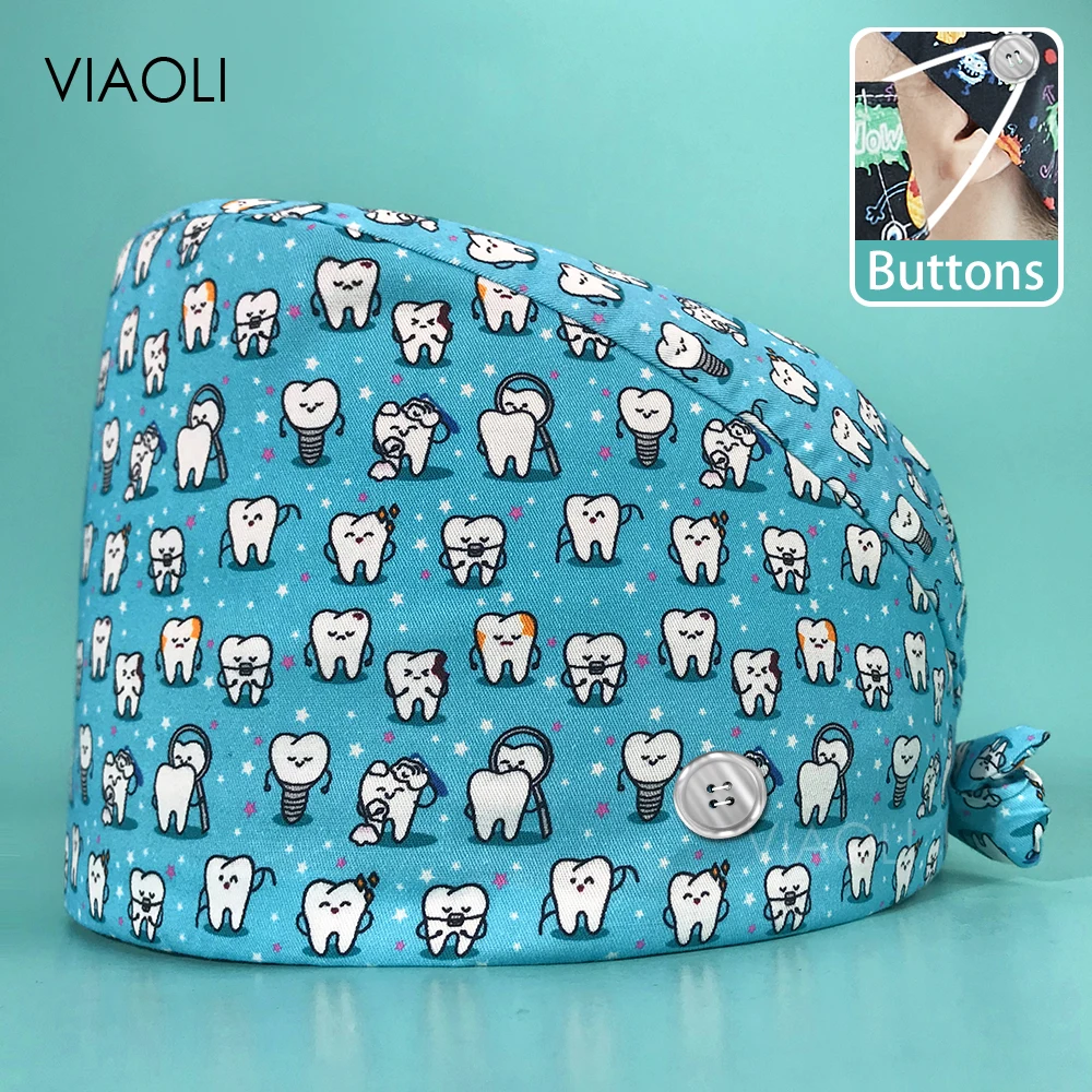 Medical Lab Scientist - Dente Dentista Scrub Caps Modello dentale