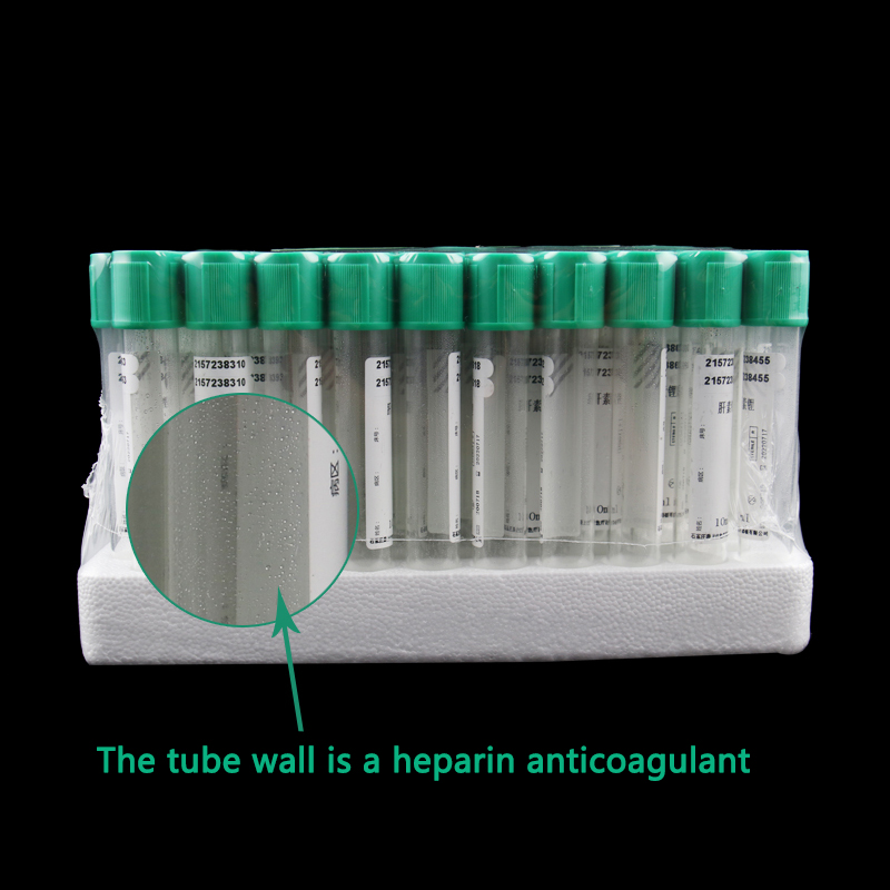 Blood Collection Tube - Tubo di antiagulante al sodio Heparin