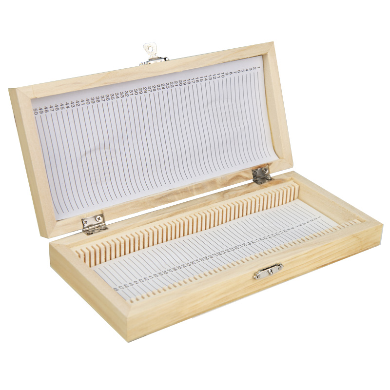 Pathology Slide Storage - Scatola in Legno per 25/50/100 Vetrini
