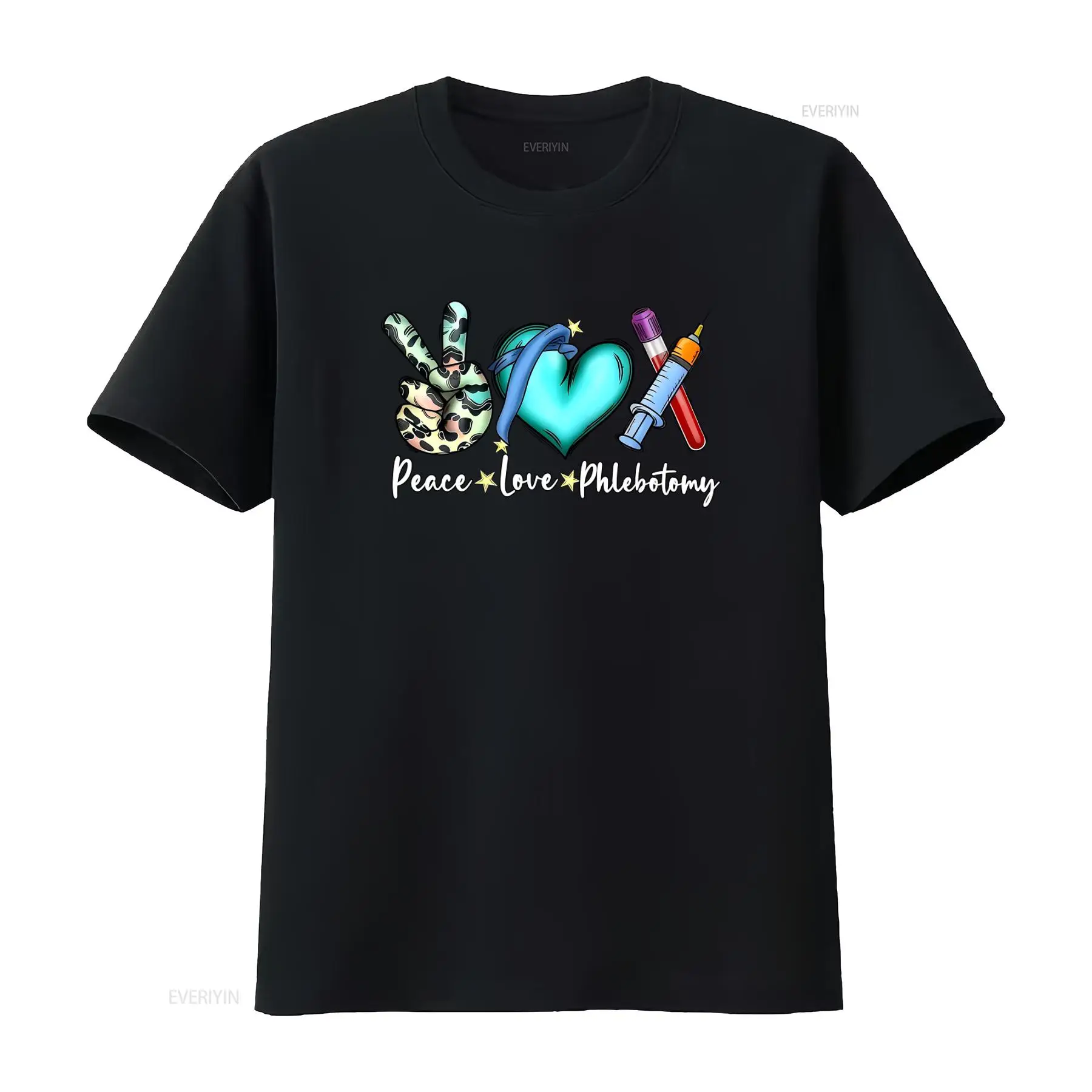 Maglietta Peace Love Phlebotom - Medical Laboratory Technologist recensione e prezzo