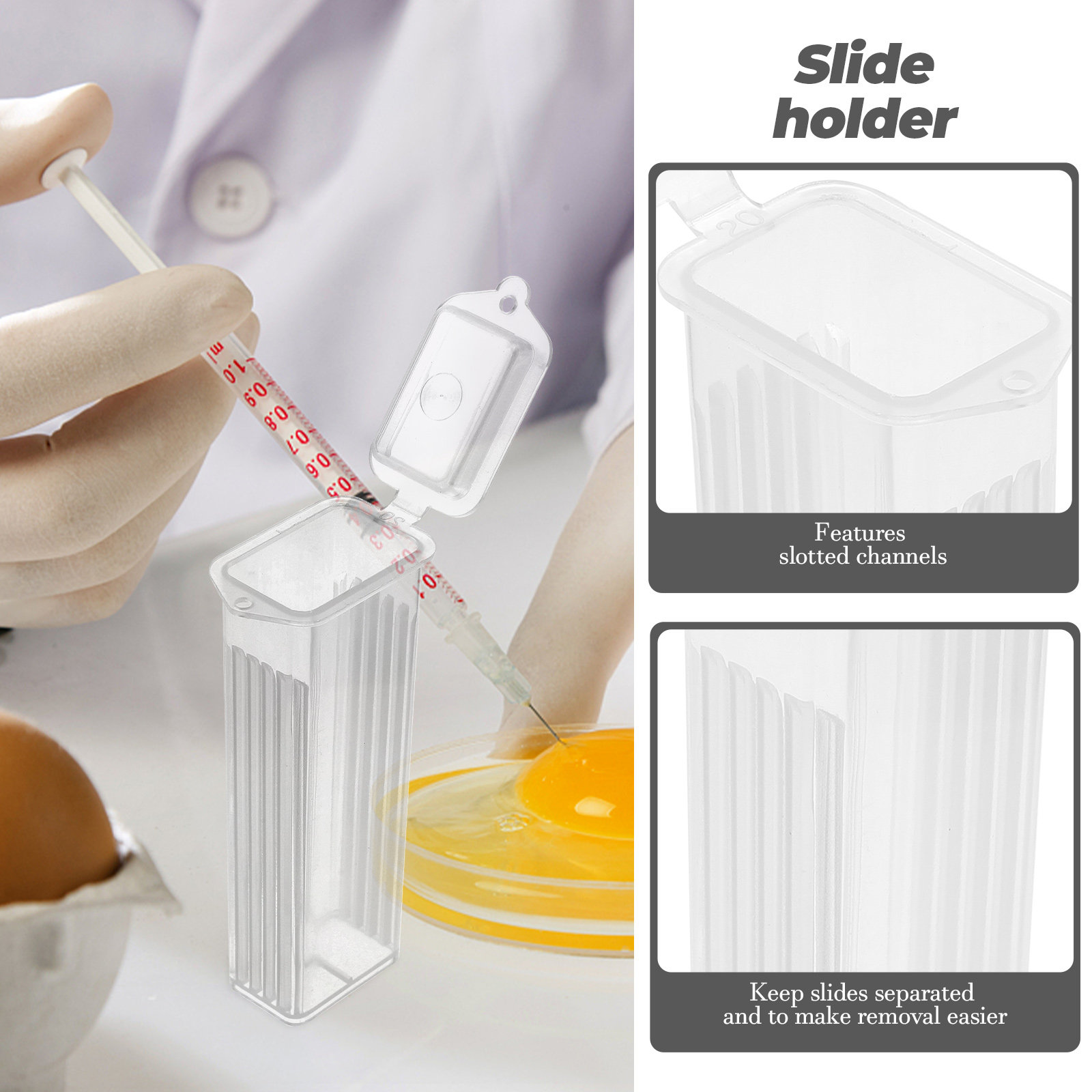 10 scatole porta-oggetti per v - Pathology Slide Storage recensione e prezzo